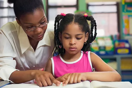 Teacher and student